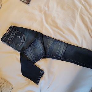 Black Buckle moto jeans size 29